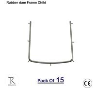 Confezione 15 - Endodontics Strumenti Rubber Dam Frames Small 13cm