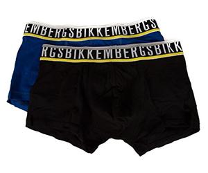 Confezione 2 Boxer Parigamba Uomo Bipack Bikkembergs Articolo B4B4001
