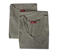 RAGNO Confezione 2 Canottiere Uomo Cotone Spalla Larga Bipack Articolo 601412, 318B Argento Bipack, S
