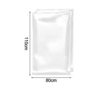 Confezione 2 Copri Piante Impermeabili Trasparenti per Protezione Antigelo Inver