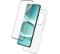 Confezione 2 in 1 Cover Xiaomi Redmi Note 15 4G/5G morbida trasparente + proteggi schermo 2.5D + SmartFrame™ - Certificato GRS Bigben
