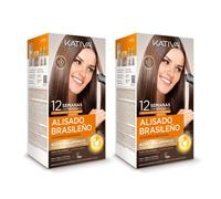 Confezione 2 liscianti brasiliani Nuova formula con acido ialuronico Trattamento