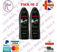 Confezione 2 Magno Nero Enegy Spagnolo Doccia Gel/Bagnoschiuma La Toja 550 ML