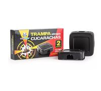 Confezione 2 pezzi trappole per scarafaggi blatte adesiva insetticida