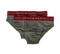 Confezione 2 slip bipack mutanda uomo elastico a vista underwear NORTH SAILS art
