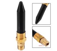 Confezione 2 Ugelli Gas Valvola Inclinabile in Gomma per Gonfiaggio Preciso Elio