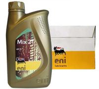 Confezione 24 litri di Olio Miscela Eni Mix 2t Per Moto Scooter e Ciclomotori
