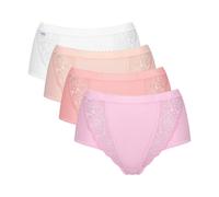 Confezione 3+1 gratuita - Culotte SLOGGI CHIC MAXI Rosa 44 (IT) - 40 (FR) Tinta unita