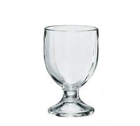 Confezione 3 Bicchieri Calici ACQUA vetro trasparente 24,5cl BORGONOVO Mughetto per Acqua limonata cocktail vino ristorante bar