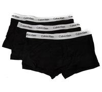 Calvin Klein Uomo Pantaloncini Boxer Vita Bassa Confezione da 3 Intimo, Nero (Black), S