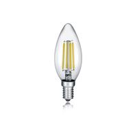 CONFEZIONE 3 LAMPADINE LED WIRE OLIVA TRASPARENTE 2W, 250LUMEN, 2.700K D.3,5CM H. 9,8CM ATTACCO E14
