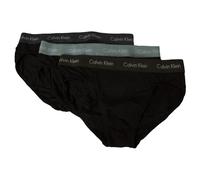 Calvin Klein Confezione 3 Slip Uomo tripack Mutande CK Articolo U2661G 3P Hip Brief, 6EW B.Sleek Grey/Tourmaline/Olove WBS, M