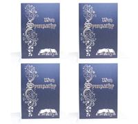 Confezione 4 Cattolica Massa Carte E Buste Con Sympathy Miracolosa Vergine Maria