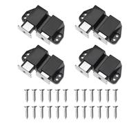 Confezione 4 Chiusure Magnetiche a Spinta per Armadio Facile Accesso Per Chiusur
