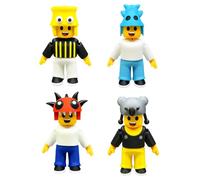 Confezione 4 Figure articolate 99 Notti nella Foresta - Pack Bambini Persi - Koala Drago, Kraken e Calamaro 13 cm - Collezione Ufficiale 99 Notti Foresta - Figure da collezione 99 Nights in the forest