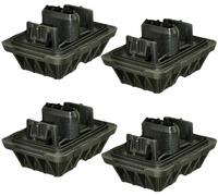 Confezione 4 Jack Punto Sollevatore Blocco Adatto BMW 1 2 3 4 6 Serie E88 E93