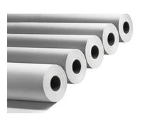 Confezione 4 Rotoli Plotter cm 61x50 mt 80 gr/mq Anima 50 Carta Bianca A1