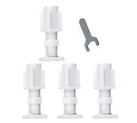 Confezione 4 Staffe Cieche Kit Twist Fit No Trapano Per Tende Verticali a Rullo