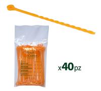 CONFEZIONE 40 PEZZI LAMELLE MONOSEGA 3,5 MM FLASH CUTTER TESTINA DECESPUGLIATORE