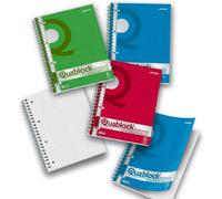 Confezione 5 Blocco Spiralato Quablock Evolution Skip A4 Pigna 02112174M