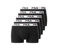 Confezione 5 Boxer Fila Nero XXL Black