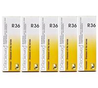 Confezione 5 Dr.Reckeweg R36 Nervi Sindrome Goccia (22ml) Omeopatico - Free Ship