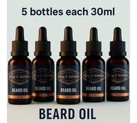 Confezione 5 King C.Gillette Lozione per Barba Uomo - Argan Idrata E Ammorbidire