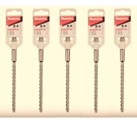 CONFEZIONE 5 PEZZI B-58023 PUNTA MAKITA 6,5 X 100 X 165 SDS PLUS NEMESIS II