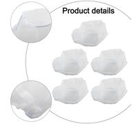 Confezione 5 Sacchetti Colino Panno Formaggio Nylon Per Spremiagrumi Per Cottura