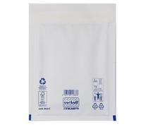 Confezione 50 Busta imbottita Sacboll C (17x27 cm) carta bianca Blasetti