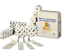 50 ROTOLI TERMICI mm. 57x20 mt x POS CARTA ALTA QUALITA'