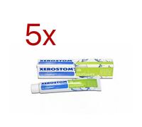 Confezione 5x Xerostom con dentifricio saliactive per bocca secca o xerostomi...