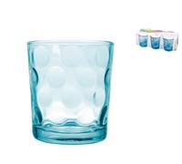 Confezione 6 Bicchieri Acqua Azzurro Marca Pasabahce Modello