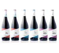 Confezione 6 Bottiglie | 3 Tipologie Di Vino Rosso Sicilia Igp: Syrah | Nero D'Avola | Nerello Mascalese - Cantina Tenute Orestiadi | Collezione Molino A Vento