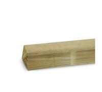 Confezione 6 Pezzi Palo Quadrato 7x7x150 cm in Legno di Pino Impregnato