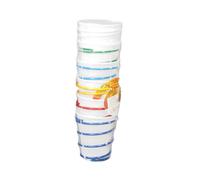 Confezione 6 Portabicchieri Filo Ferro Colore 50/6c Crazystock Selection