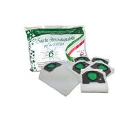 Confezione 6 Sacchi in microfibra Compatibile per Folletto VK200 VK201