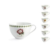 Confezione 6 Tazze Jumbo In Porcellana, Marca H&H, Cc370