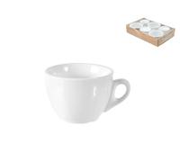 Confezione 6 Tazze Te' Senza Piatto In Porcellana Pisa Bianco Home