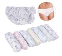Confezione 7 Slip monouso dopoparto, Donna, in Tessuto Non Tessuto, Leggere, comode e morbide, Ideali per ospedali, maternità, Gravidanza, Post Parto, Viaggi, Massaggi