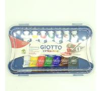 Confezione 7 tubetti tempera 12ml