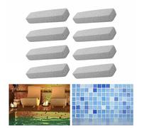 Confezione 8 Spazzole Pulizia Pomice Efficace Smacchiatura per Vari Usi