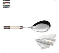 Confezione a libro 1 pezzo pala riso aria, acciaio 18/10 aisi304 colorato multicolor