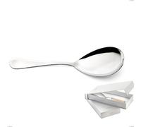 Confezione a libro 1 pezzo pala riso Milano inox 18/10 , Acciaio inox 18/10 (AISI304) lucido a specchio, spessore 2,5 mm cromo