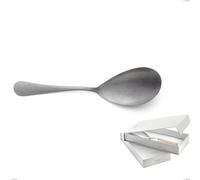 Confezione a libro 1 pezzo pala riso milano retro, Acciaio inox (Aisi 304) vintage cromo