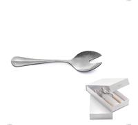 Confezione a libro 2 pezzi insalata Royal Retro, Acciaio inox 18-10 finitura vintage, spessore 2.5 mm cromo