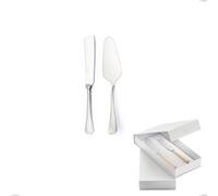 Confezione a libro 2 pezzi,paletta più coltello dolce da servizio Savoia, Acciaio inox 18.10 (AISI304), spessore 2.5 mm cromo