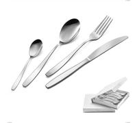 Confezione a libro 6 pezzi cucchiaini caffè Wind, Acciaio 18/0 Acciaio 18/0 Nichel Free, spessore 2 mm mm cromo