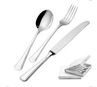 Confezione a libro 6 pezzi forchette dolce Savoia Argentato 3 mm spessore argento 25 micron, Acciaio inox 18/10 (AISI304) Argento 25 micron, spessore 3 mm cromo