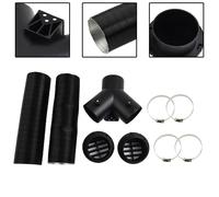 Confezione Accessori Essenziali 75mm Canalizzazione Tubo Y Pezzo + Presa Aria Ca